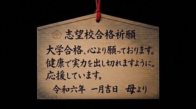 心怨の絵馬